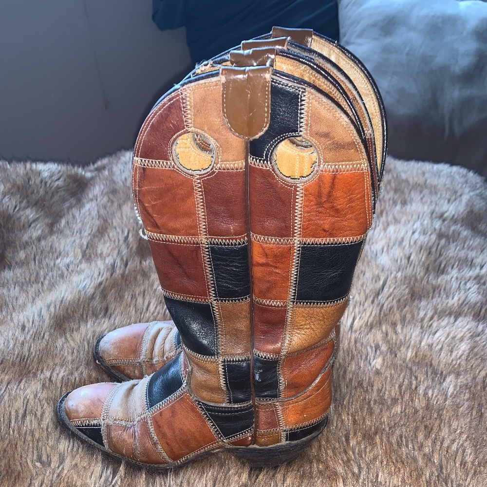 VINTAGE Hondo cowboy boots